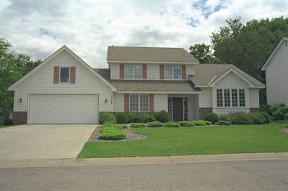 Exterior - Front Elevation for Traditional House Plan #51-104 - 3 bed, 2.5 bath