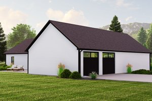 Exterior - Other Elevation for Ranch House Plan #1064-258 - 3 bed, 2.5 bath