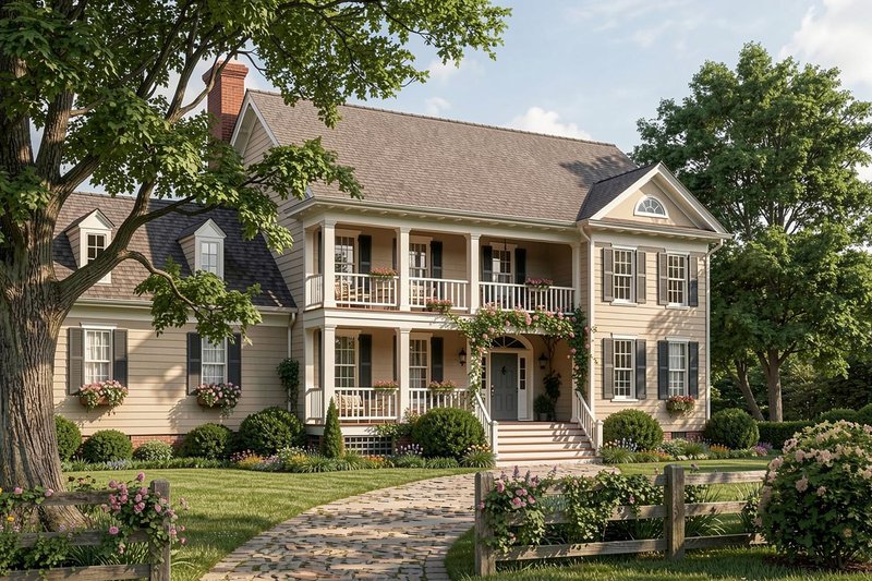 House Plan Design - Southern Photo Plan #137-203