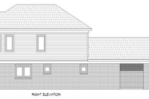 Exterior - Other Elevation 1 for Traditional House Plan #932-533 - 3 bed, 2.5 bath