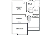 Traditional Style House Plan - 4 Beds 3 Baths 3509 Sq/Ft Plan #67-334 
