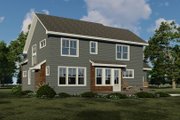 Craftsman Style House Plan - 3 Beds 2.5 Baths 2167 Sq/Ft Plan #51-1199 Exterior 