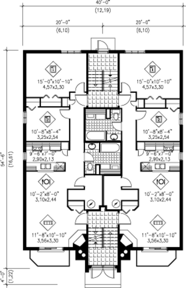 Contemporary Floor Plan - Main Floor Plan #25-4225