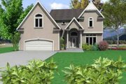 Traditional Style House Plan - 3 Beds 2.5 Baths 2176 Sq/Ft Plan #6-210 
