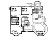 Victorian Style House Plan - 4 Beds 2.5 Baths 2750 Sq/Ft Plan #47-193 
