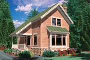 Traditional Style House Plan - 1 Beds 1 Baths 981 Sq/Ft Plan #48-302 
