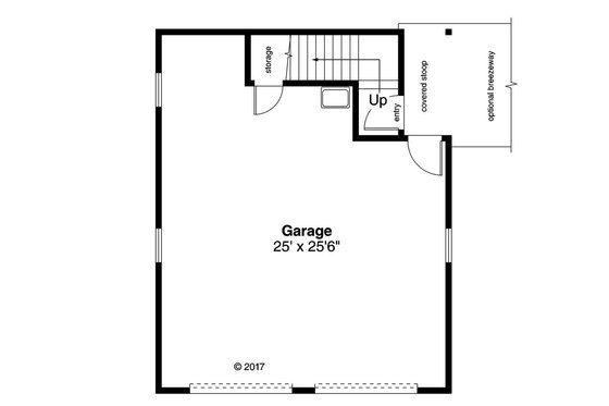 Floor Plan - Main Floor for Country House Plan #124-1098, 1 bath