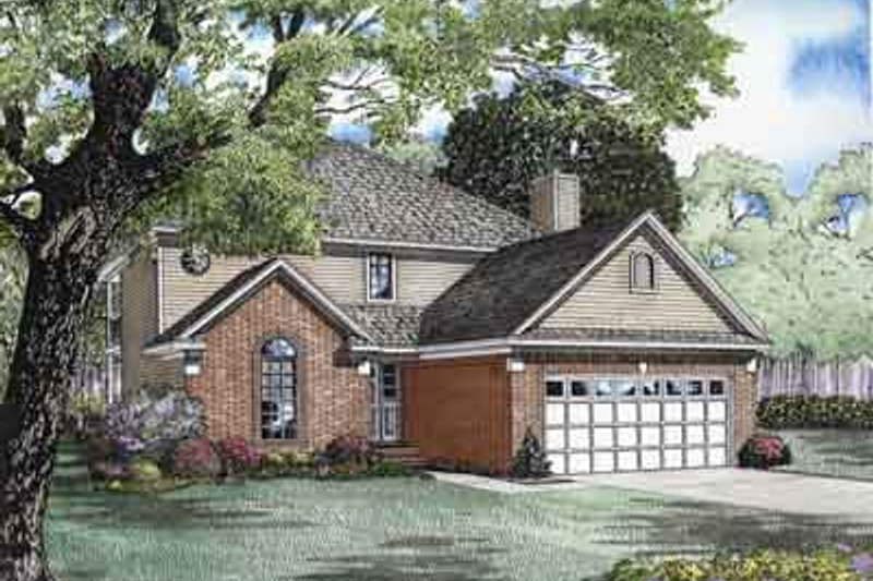House Plan Design - Traditional Exterior - Front Elevation Plan #17-2123
