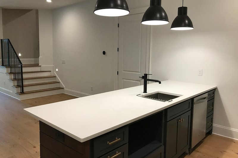House Plan Design - Opt.Basement Kitchenette