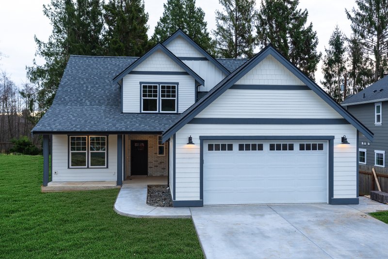 Architectural House Design - Farmhouse Exterior - Front Elevation Plan #1070-53
