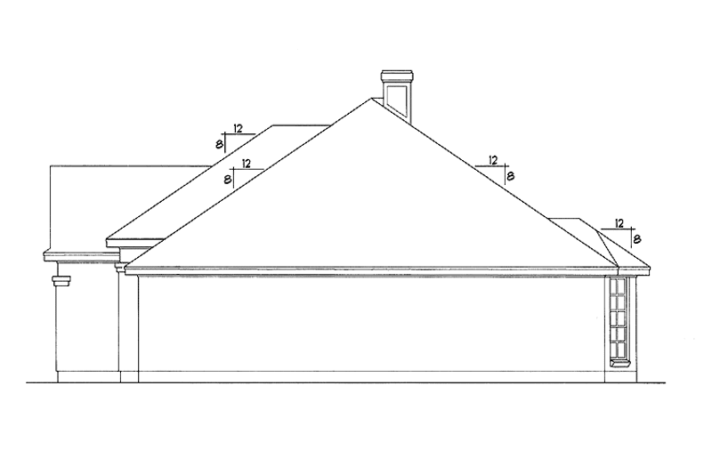 Home Plan - Floor Plan - Other Floor for Traditional House Plan #40-496 - 3 bed, 2 bath