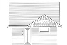 Home Plan - Craftsman Exterior - Rear Elevation Plan #46-842