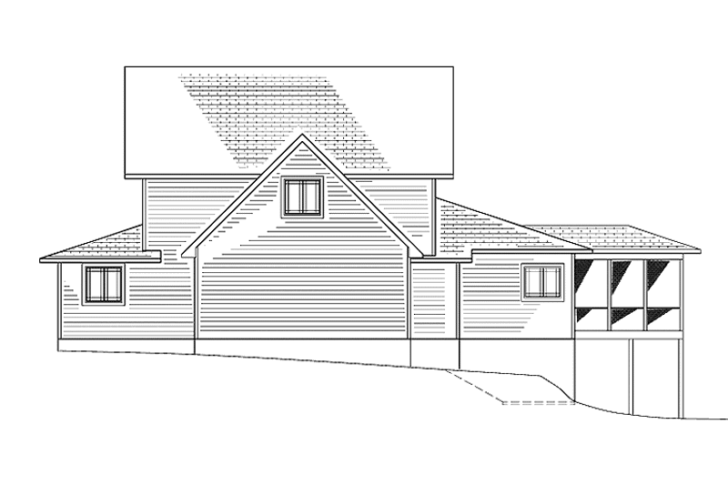 Dream House Plan - Exterior - Rear Elevation for Country House Plan #939-11 - 4 bed, 3.5 bath