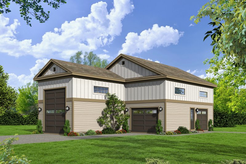 Dream House Plan - Cottage Exterior - Front Elevation Plan #932-118
