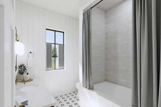 Interior - Bathroom for Barndominium House Plan #1114-123 - 1 bed, 1 bath