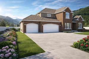 Dream House Plan - Traditional Exterior - Front Elevation Plan #1060-444