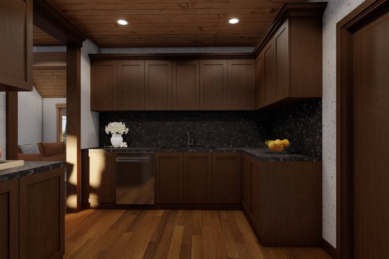 Interior - Kitchen for Craftsman House Plan #17-2908 - 3 bed, 2 bath
