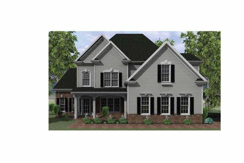 Dream House Plan - Exterior - Front Elevation 3 for Country House Plan #1010-7 - 3 bed, 2.5 bath