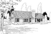 Traditional Style House Plan - 3 Beds 2 Baths 1700 Sq/Ft Plan #312-339 