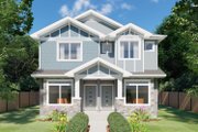 Craftsman Style House Plan - 3 Beds 2.5 Baths 2956 Sq/Ft Plan #126-275 