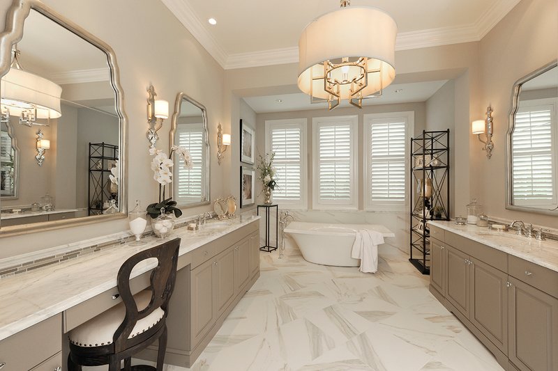Dream House Plan - Interior - Master Bathroom for Mediterranean House Plan #930-508 - 4 bed, 4.5 bath