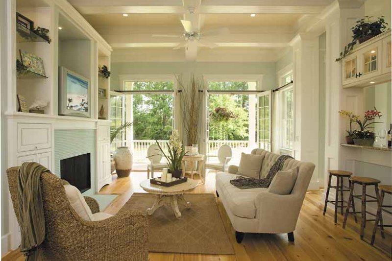 Architectural House Design - Interior - Family Room for Country House Plan #930-358 - 6 bed, 4.5 bath