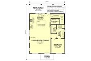Farmhouse Style House Plan - 2 Beds 1 Baths 1070 Sq/Ft Plan #430-238 