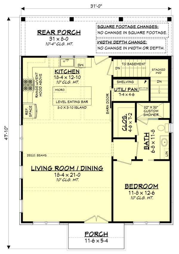 Architectural House Design - Farmhouse Floor Plan - Other Floor Plan #430-238