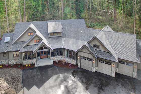 Exterior - Other Elevation for Cottage House Plan #132-568 - 4 bed, 3.5 bath