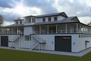 Barndominium Style House Plan - 2 Beds 2.5 Baths 8775 Sq/Ft Plan #1060-391 Exterior 