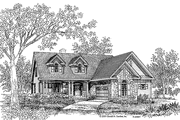 Country Style House Plan - 3 Beds 2.5 Baths 2089 Sq/Ft Plan #929-630 