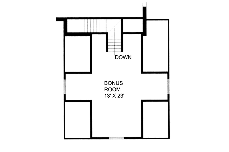 Dream House Plan - Floor Plan - Other Floor for Craftsman House Plan #117-859 - 4 bed, 3 bath