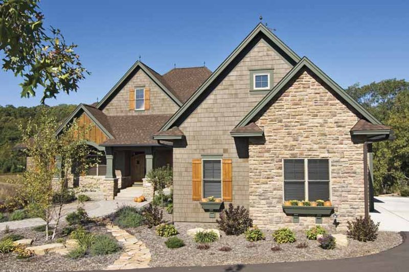 Home Plan - Exterior - Front Elevation 5 for Traditional House Plan #51-680 - 4 bed, 3.5 bath