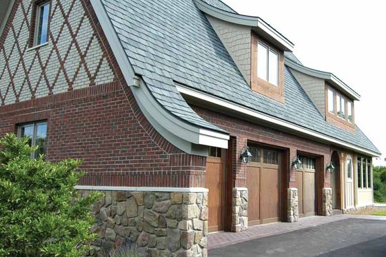 Exterior - Other Elevation 1 for European House Plan #928-28 - 4 bed, 4.5 bath