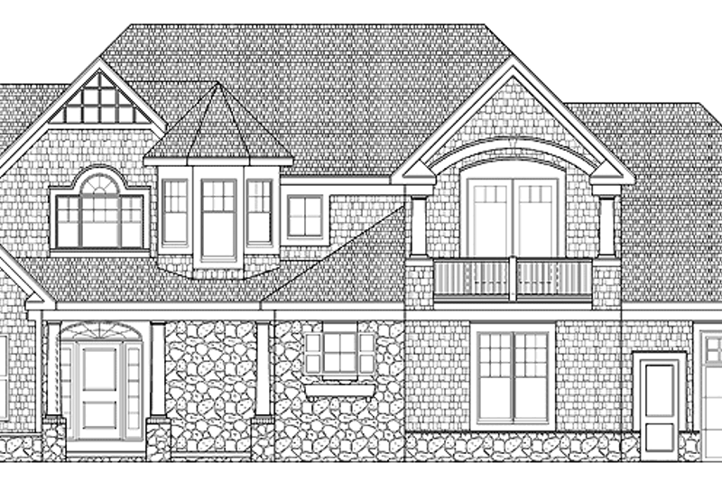 House Plan Design - Country Exterior - Front Elevation Plan #328-351