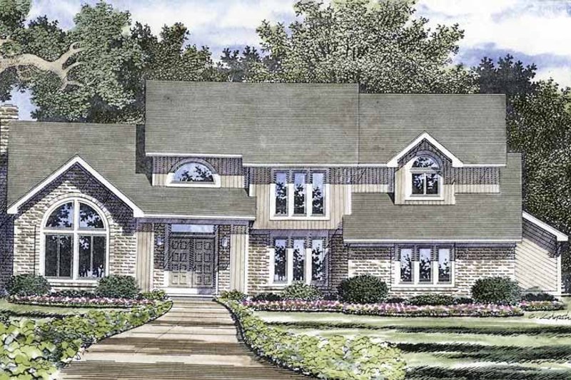 Home Plan - Contemporary Exterior - Front Elevation Plan #316-226