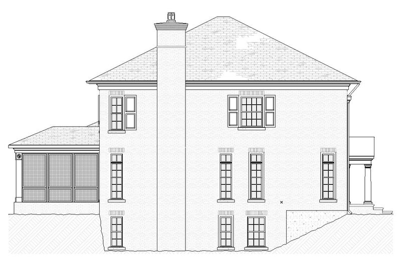 Home Plan - Exterior - Other Elevation 1 for Traditional House Plan #901-142 - 4 bed, 3.5 bath