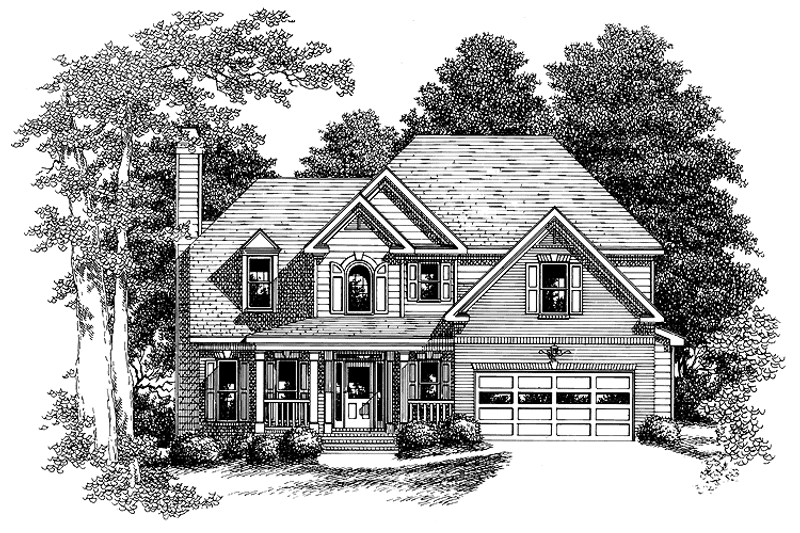 Home Plan - Exterior - Front Elevation 3 for Country House Plan #927-385 - 3 bed, 2.5 bath