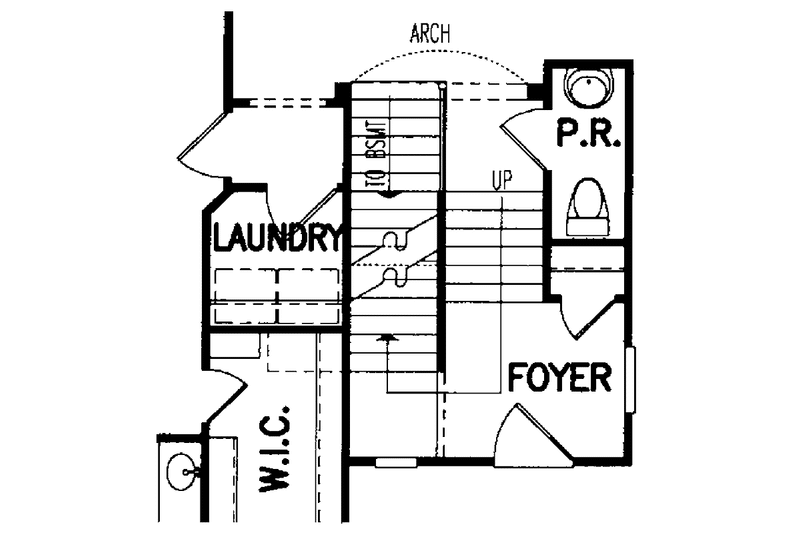 Dream House Plan - Floor Plan - Other Floor for Traditional House Plan #54-237 - 3 bed, 2.5 bath