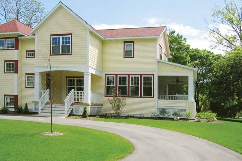 Home Plan - Exterior - Front Elevation 6 for Country House Plan #928-49 - 4 bed, 2.5 bath
