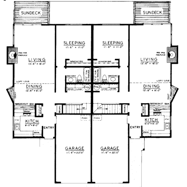 Floor Plan - Main Floor Plan #303-272
