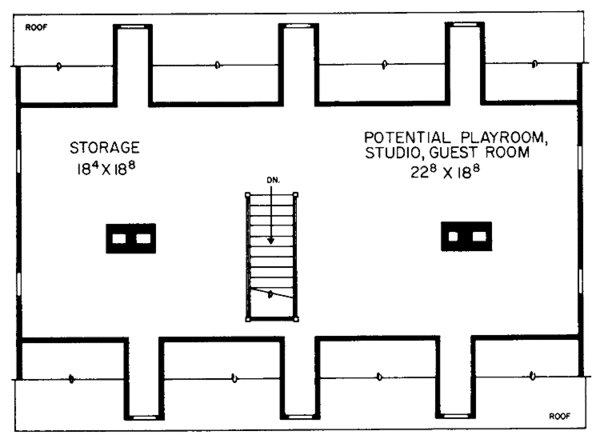 House Plan Design - Colonial Floor Plan - Other Floor Plan #72-649