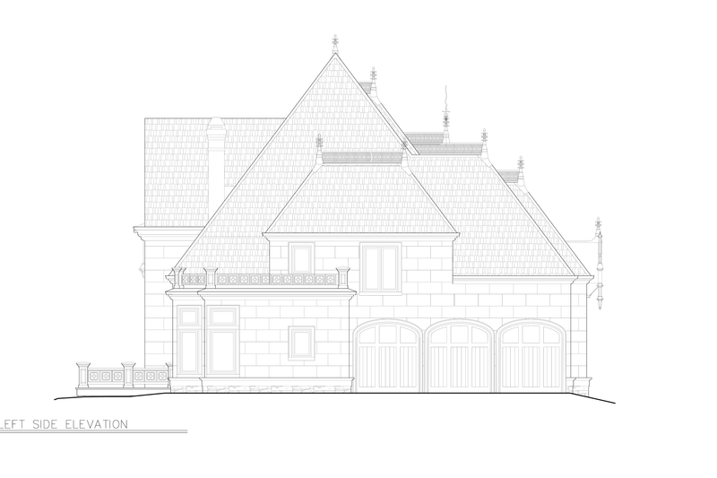 Dream House Plan - Exterior - Other Elevation for European House Plan #119-323 - 4 bed, 3.5 bath