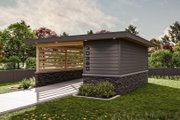 Modern Style House Plan - 0 Beds 0 Baths 192 Sq/Ft Plan #455-573 