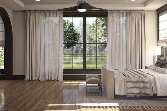 Interior - Master Bedroom for Colonial House Plan #455-388 - 5 bed, 4.5 bath
