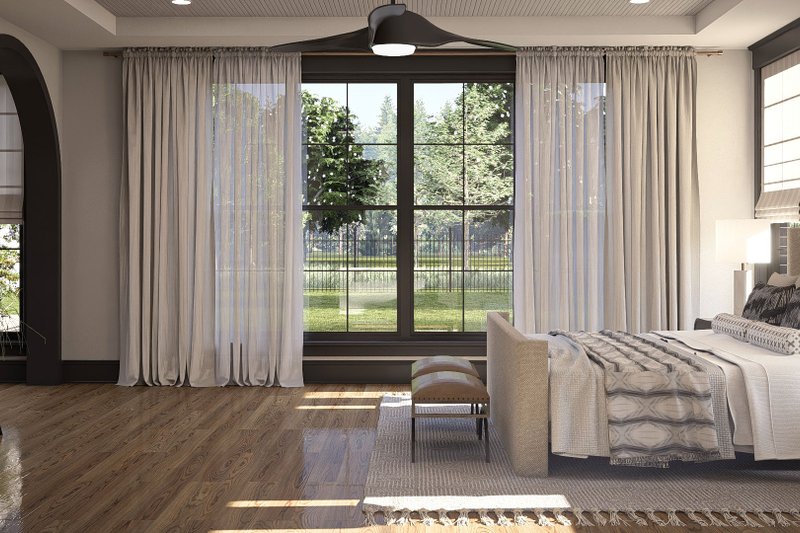 Dream House Plan - Interior - Master Bedroom for Colonial House Plan #455-388 - 5 bed, 4.5 bath