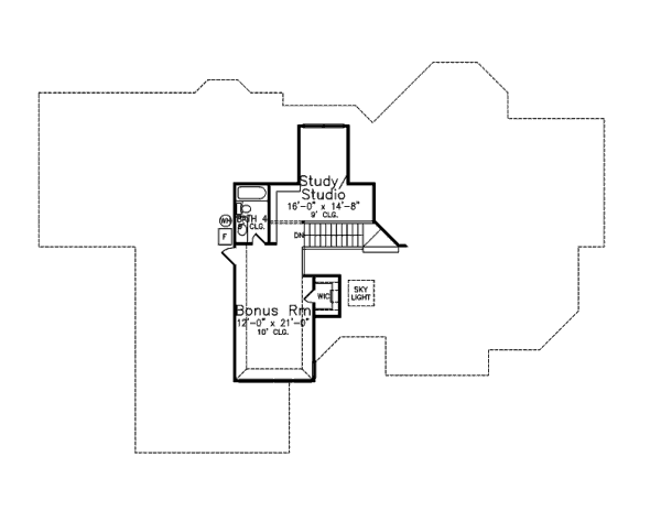 Traditional Floor Plan - Other Floor Plan #52-224