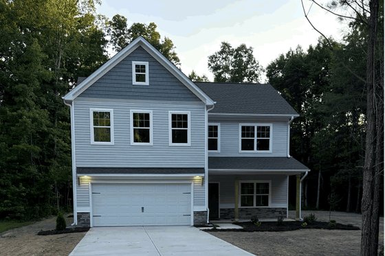 Exterior - Front Elevation 3 for Country House Plan #20-2149 - 4 bed, 2.5 bath