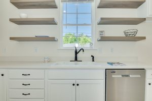 Interior - Kitchen 2 for Traditional House Plan #44-230 - 3 bed, 2 bath