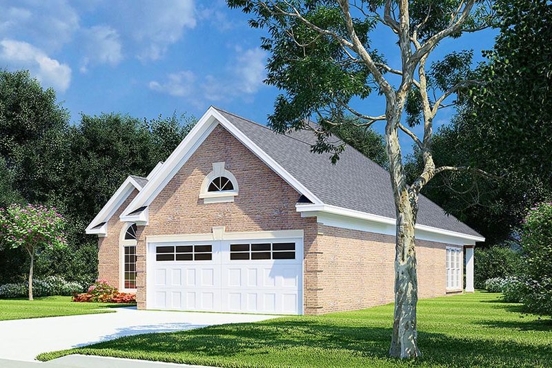 House Blueprint - Exterior - Other Elevation 1 for Southern House Plan #17-101 - 3 bed, 2 bath